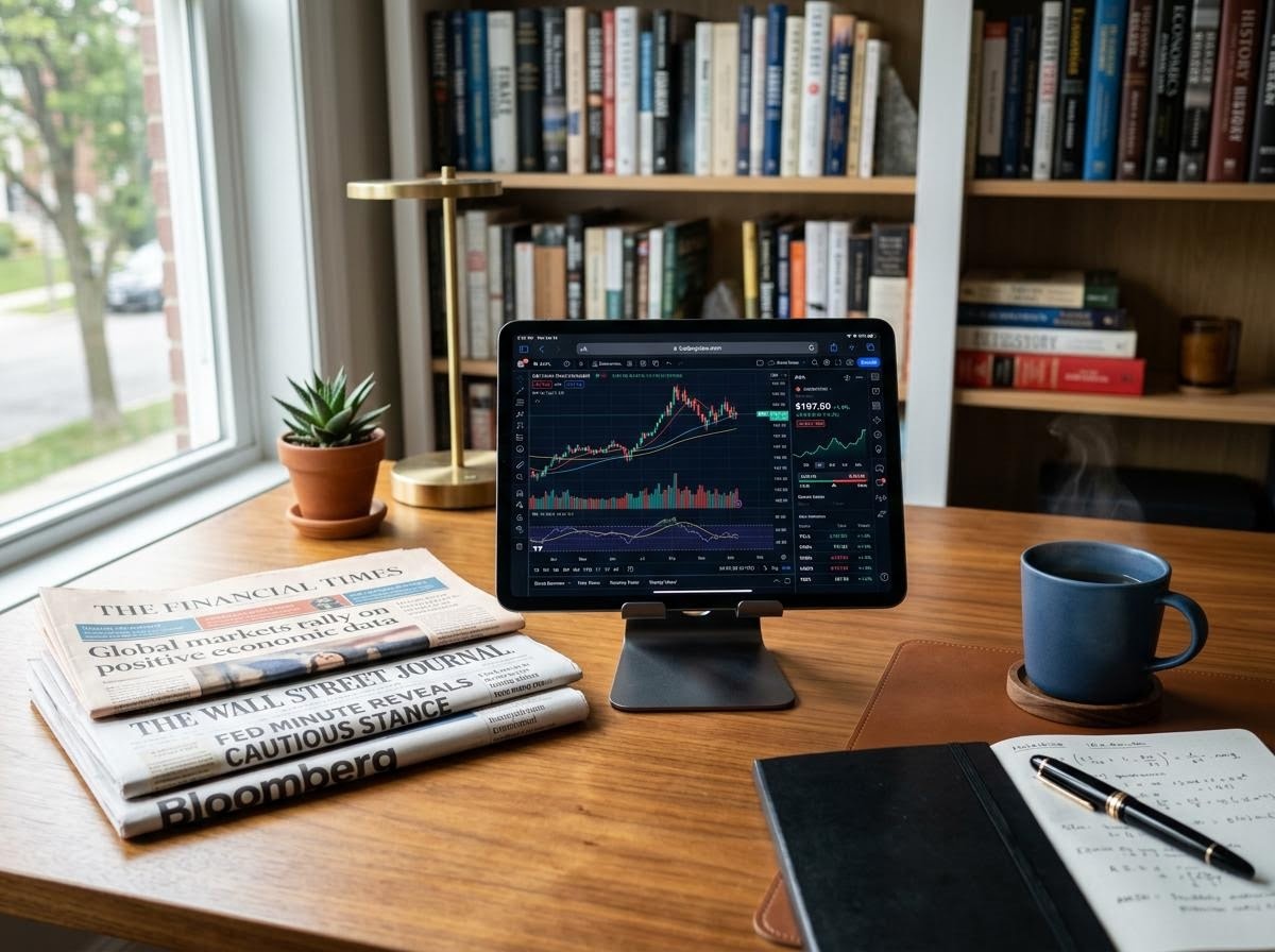 市場学習の様子